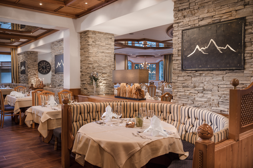 Speißesaal Kulinarium im Hotel Alpina Kössen